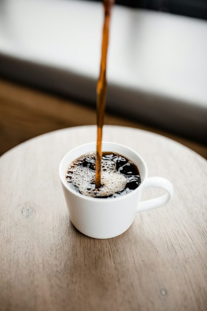 White ceramic mug